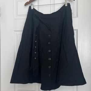 Belted Aline skirt